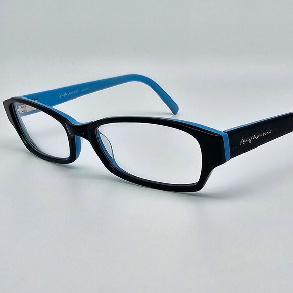 Rough Justice Spunky Twilight Blue Rectangular Eyeglasses Frame 51-17-140 - Picture 1 of 13